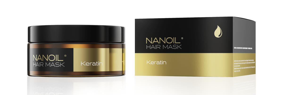 maska do włosów Nanoil z keratyną